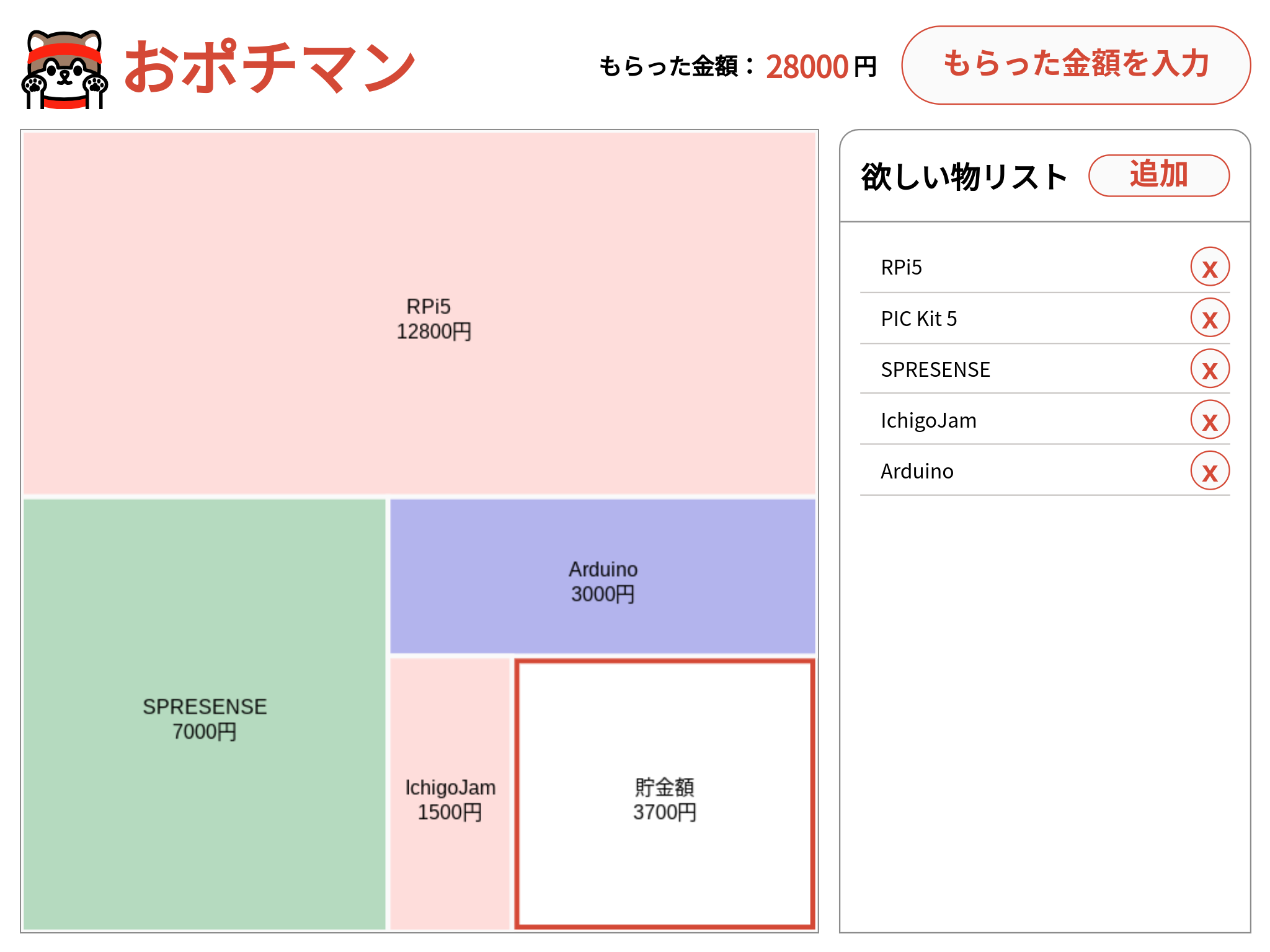 おポチマンスクリーンショット